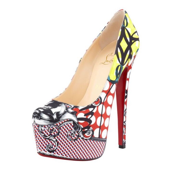 Christian Louboutin Shoes - Christian Louboutin Multicolor Daffodile